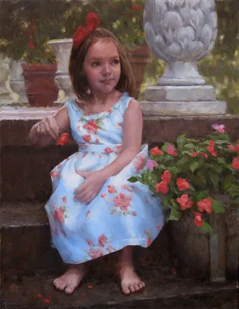 Painting Oil_Isabella_20x26